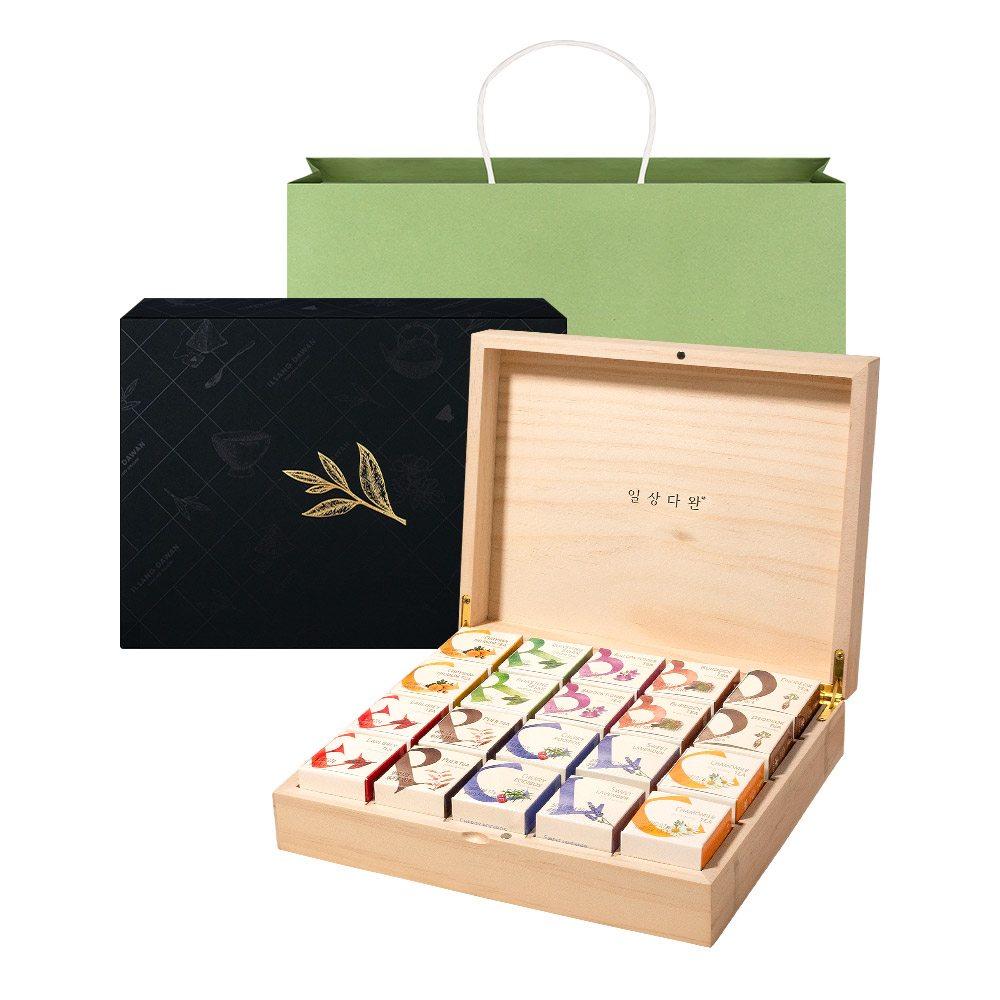 일상다완 큐브 우드 침출차 세트 36,340원