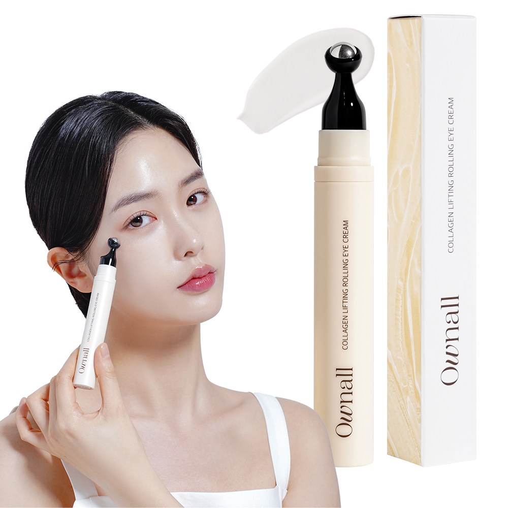 오운올 바르는 단백질 콜라겐 리프팅 롤링 아이 크림, 15ml, 1개 29,800원