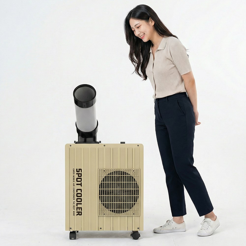 산업용 이동식 에어컨 소형 미니 일체형 캐로스 CPC-F2200S 탄, 단품 519,000원