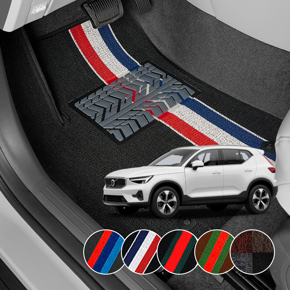 볼보 XC40 XC60 XC90 슬림 뉴 코일매트 발매트 라인 카매트 차량용 바닥 발판 자동차 차량 깔판, 톰에디션 59,800원