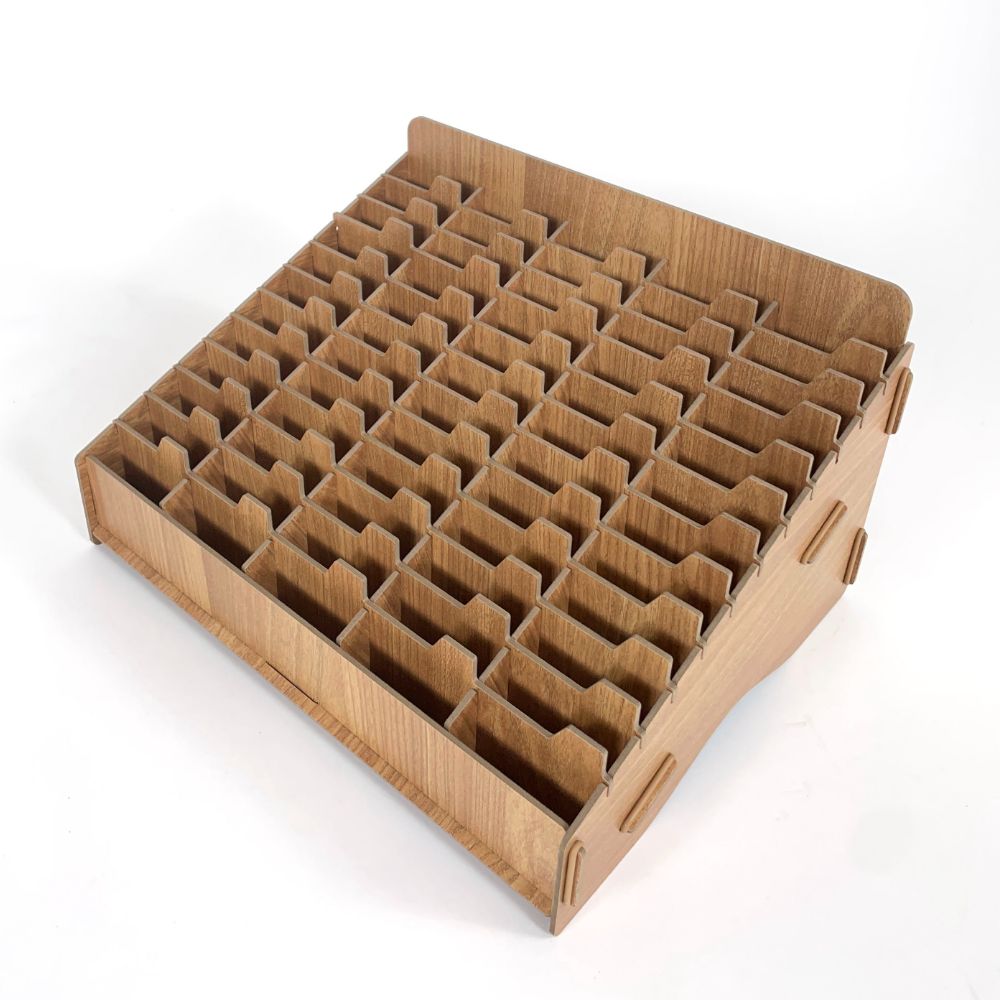 올지 명함보관함 60칸 쿠폰 카드 꽂이 수납함, 브라운, 1개 39,800원