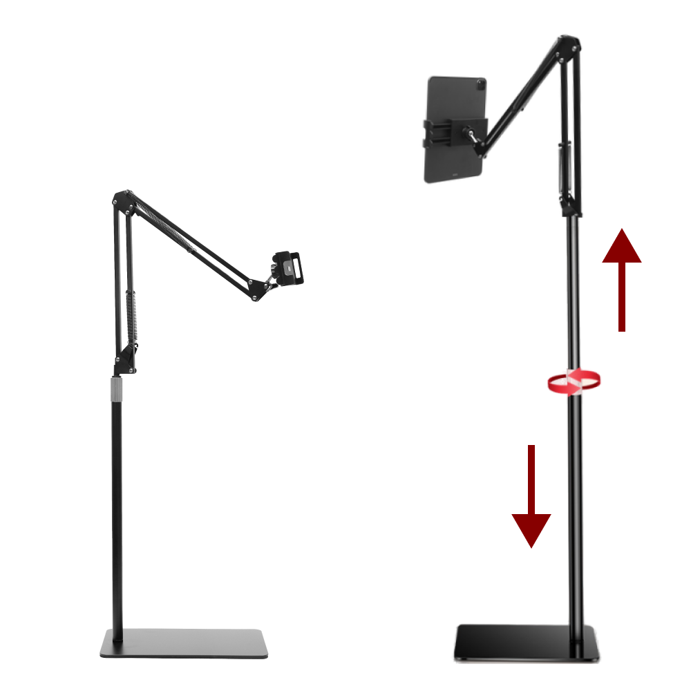 개인공간 핸드폰 태블릿 스탠드 거치대 아이패드 175cm 높이조절 침대 누워서 대형 35,520원