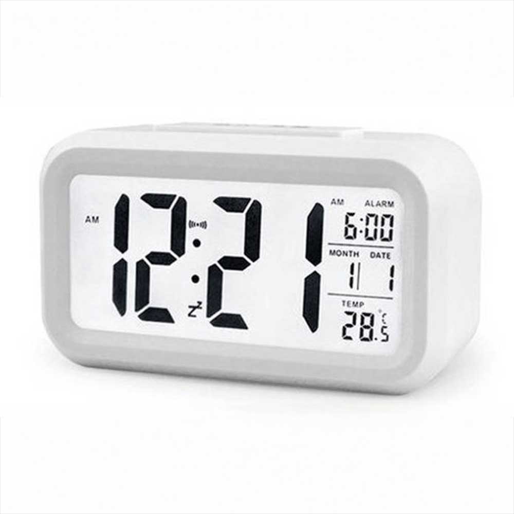 다온뷰 무소음 인테리어 알람 탁상시계, 화이트 19,900원