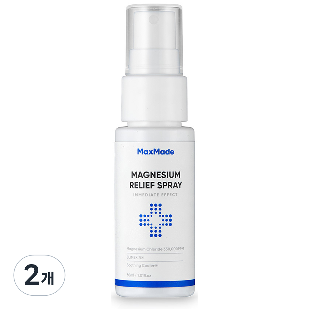 맥스메이드 뿌그네슘 마그네슘 릴리프 스프레이, 30ml, 2개 19,790원