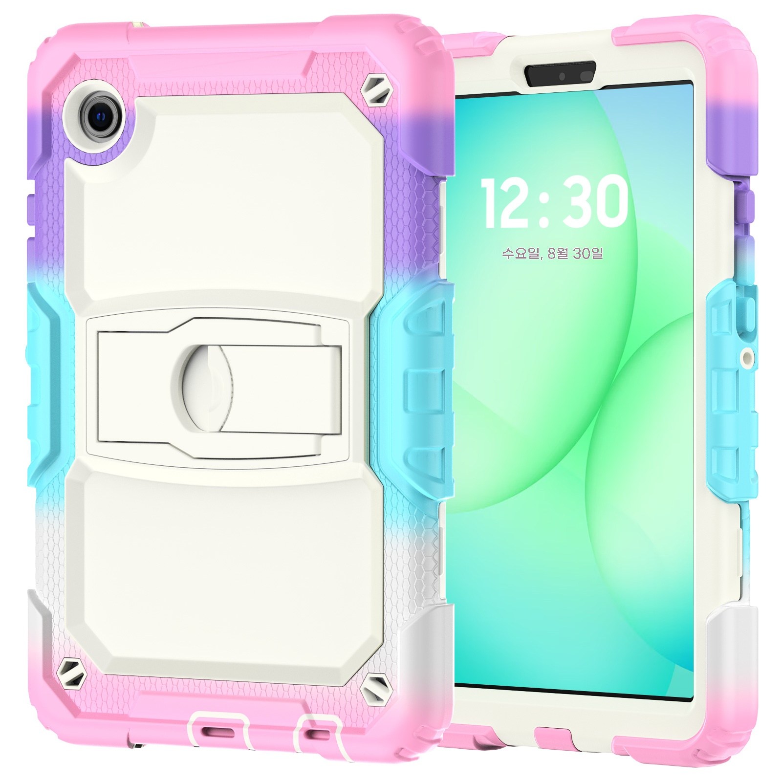 삼성 갤럭시 탭 A11 / A9 8.7인치 방수 방진 방충 방한 견고한 보호 케이스 + 스탠드 일체형, 1개, 핑크색 31,000원