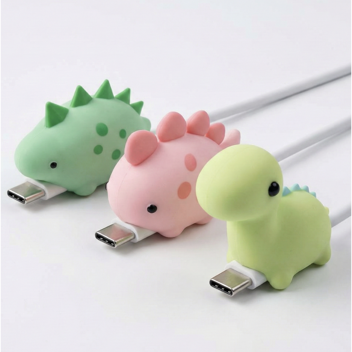 웨이백홈 공룡 충전 케이블 단선 방지 보호캡 3종세트 9,800원