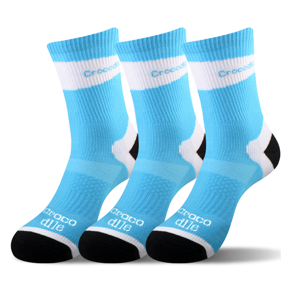 크로커다일 남성용 스포츠 전체 압박 쿠션 중목양말 3족 세트 CD4SK1017 9,480원