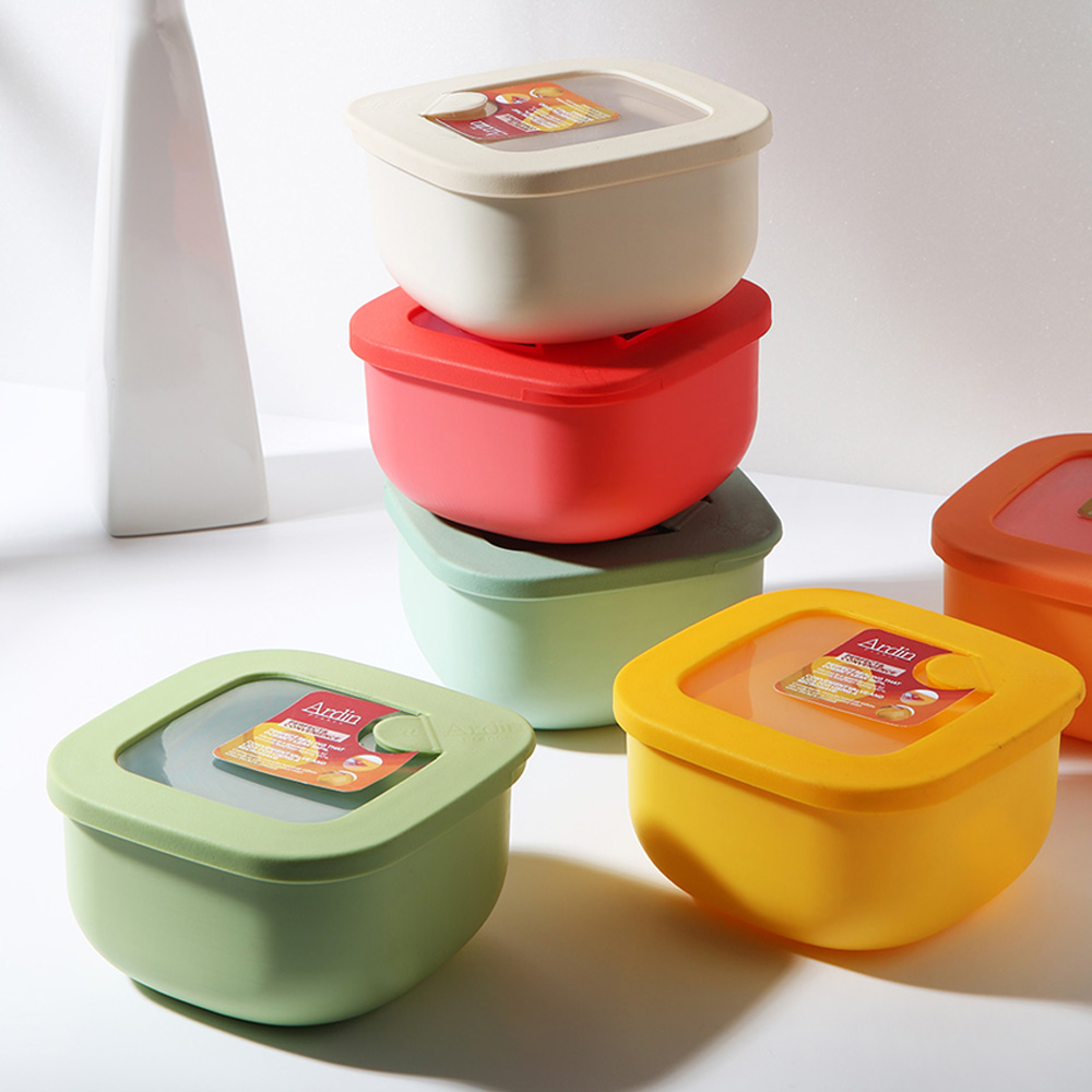 아르딘 시에로 밀폐용기 정사각 600ml 6color 택1, 단품, 1개 8,000원