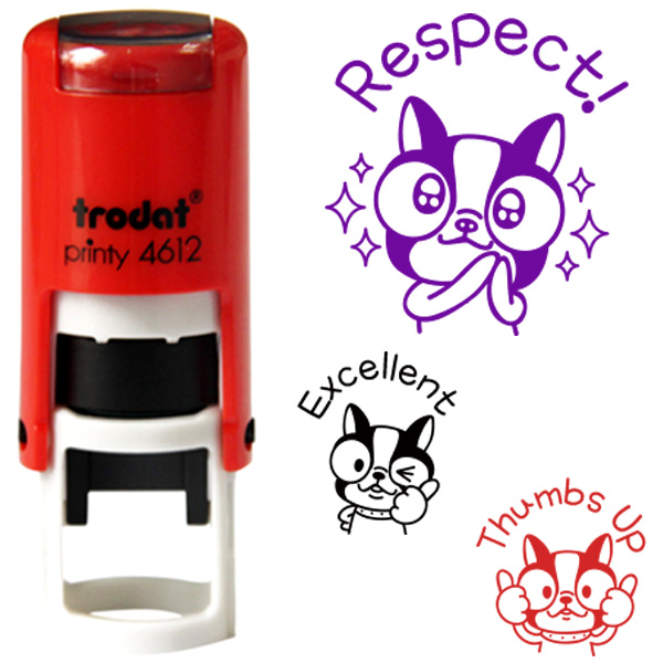 [프라하스탬프] 깜찍 캐릭터 라라 쿠폰사이즈 칭찬스탬프(지름1.1cm, 트로닷 4612) 10,100원