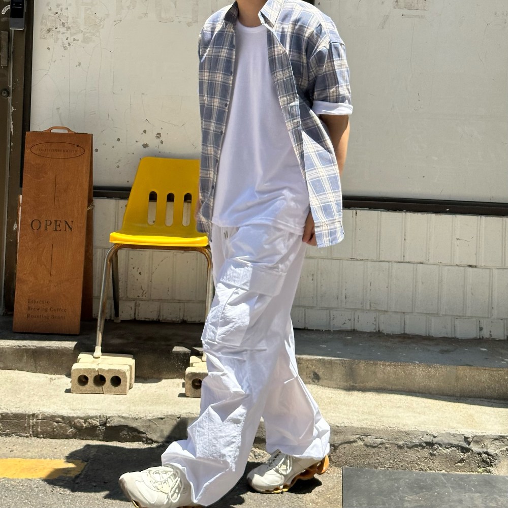 얇은 밴딩 바지 스트링 카고 나일론 냉장고바지 남자바지 여름바지 트레이닝바지 와이드팬츠 조거팬츠 남자여름바지 빅사이즈 슬랙스 추리닝바지 49,000원