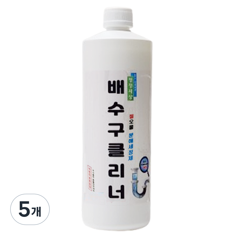 청정세상 젤 오물 분해세정제 배수구클리너 57,500원