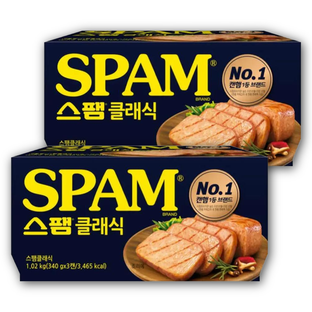 CJ 스팸 클래식, 340g, 6개 31,500원