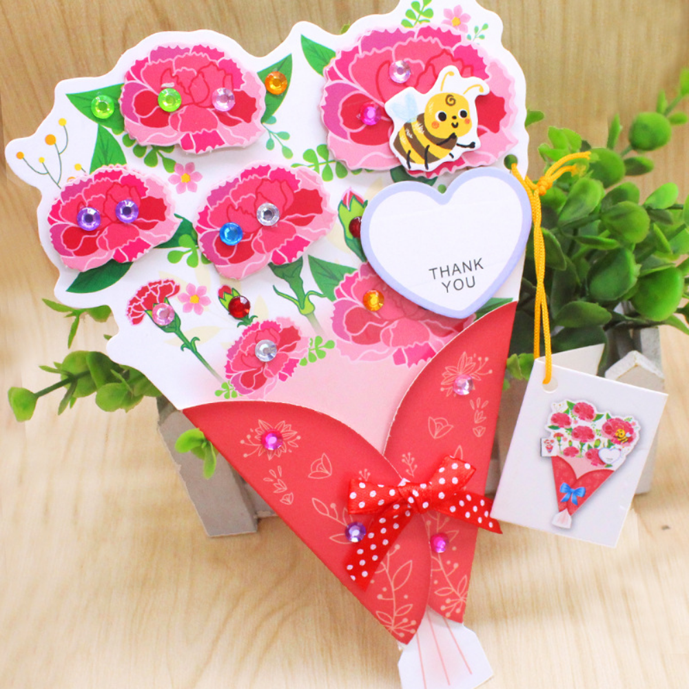 MINIZI 스승의날 어버이날 DIY 감사 카네이션 편지 9,000원