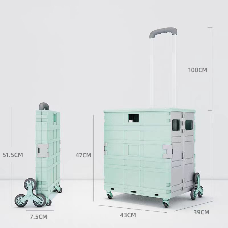 HAM 다용도 특대용량 접이식 카트 4바퀴/8바퀴 쇼핑 핸드카트 폴딩카트 덮게포함 59,800원