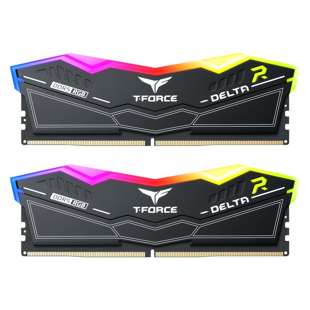 TeamGroup T-Force DDR5-6000 CL38 DELTA RGB 블랙 패키지 (64GB(32Gx2)) 1,372,500원