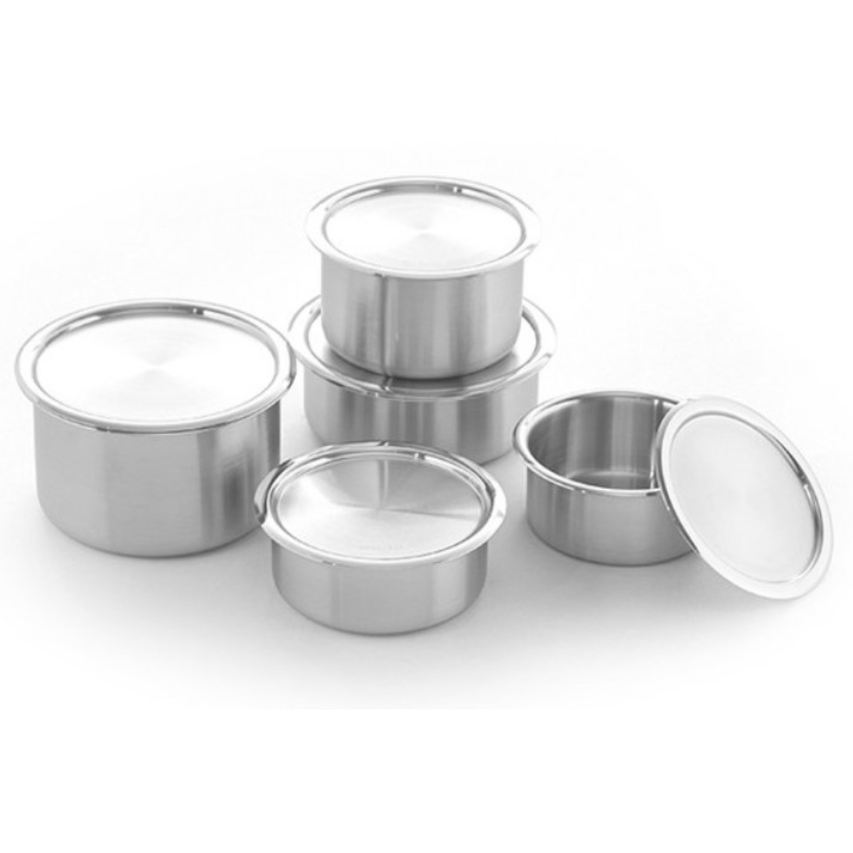 에버스텐 케이크 5종 원형 스텐 반찬통 김치통 부모님 선물세트 141,900원