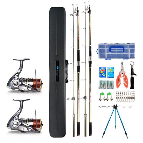 시마운트 2+2스톰 서프 원투 낚시대 (450+530) 2종세트 142,000원
