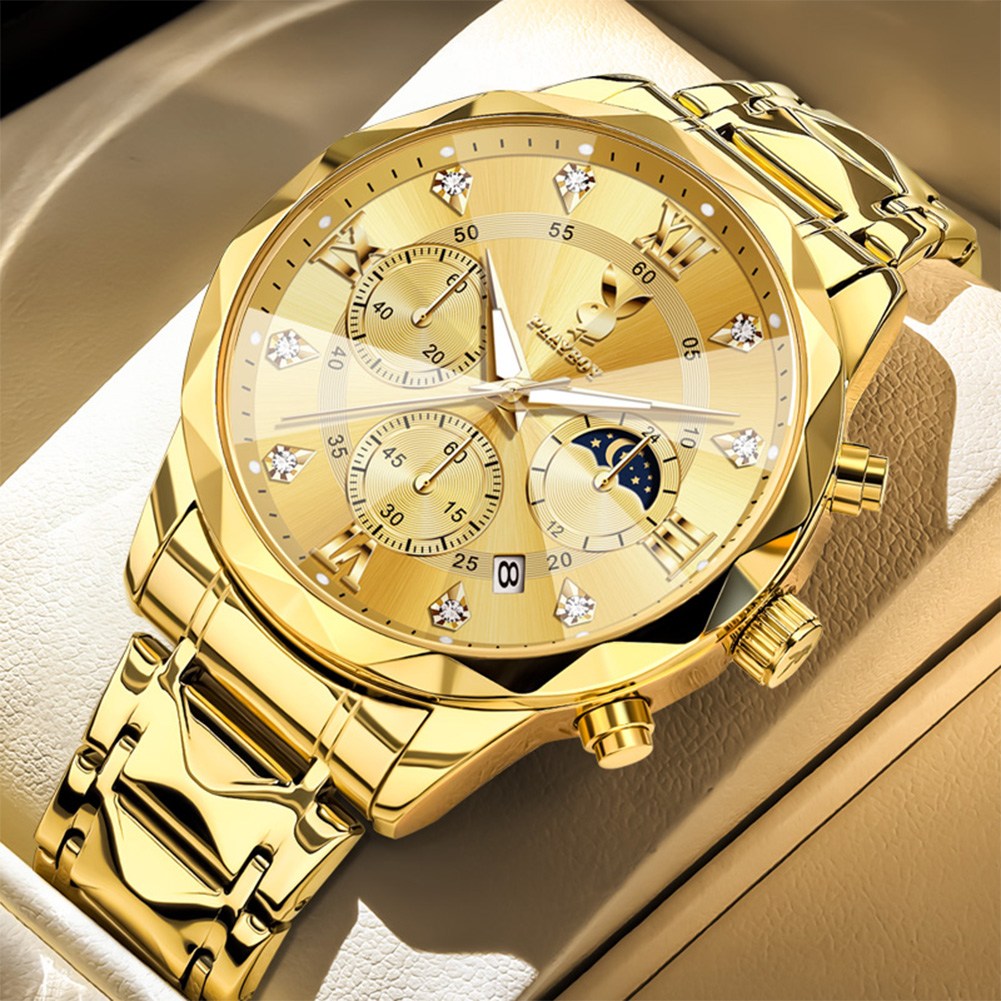 PLAYBOY 플레이보이 남성 크로노그래프 시계 명품디자인 방수 럭셔리 다이아몬드 다이얼 쿼츠워치 51,400원