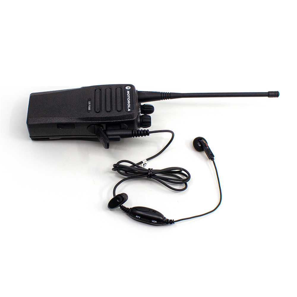 모토로라 XIR-C1200 무전기용 2핀 정품 일체형 이어마이크 (PMLN4442AR) 9,000원