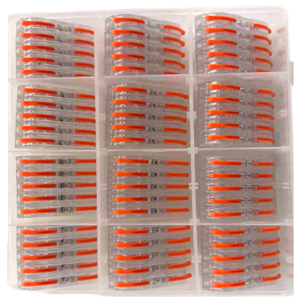 준성유통 전선 와이어 직결형 커넥터 전기케이블 연결단자 투명 60pcs, 60개 14,900원