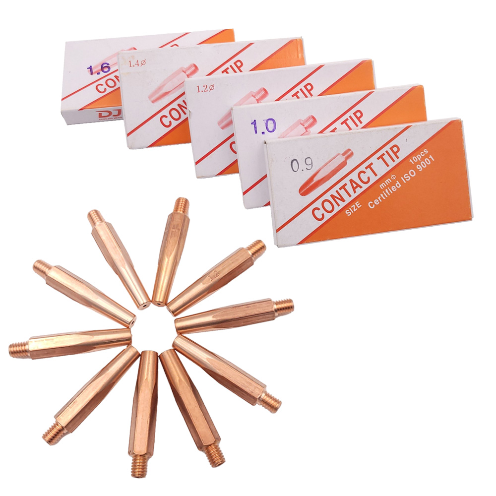 SMT 동주 CO2팁 용접팁 일반 국산 동(Cu) 0.9/1.0/1.2/1.4/1.6X45MM(10개입), 1.2, 10개 8,500원