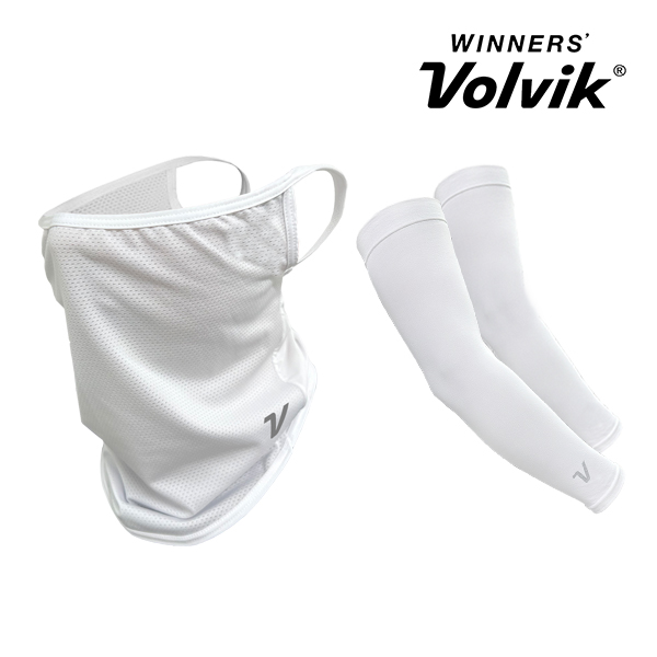 볼빅 아쿠아엑스 UV차단 냉감 스포츠, 골프 마스크 토시 세트, 단품, 1개 17,670원