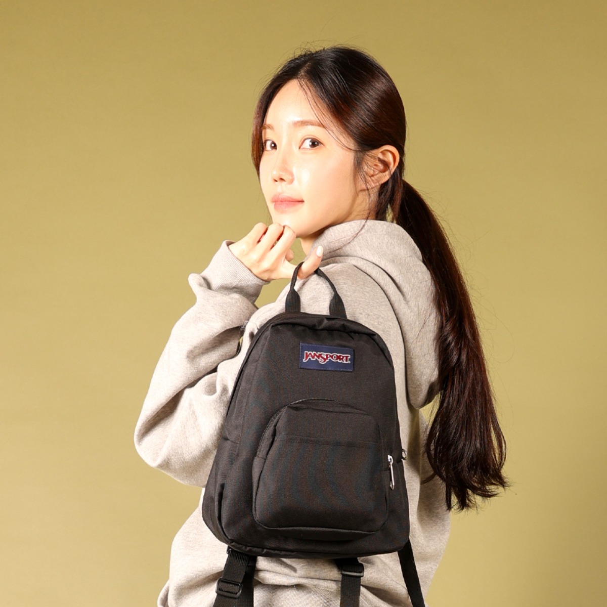 정품 잔스포츠 백팩 나일론 가벼운 여성 남성 대학생 직장인 미니 예쁜 브랜드 데일리 캐주얼 가방 JCUBE 키링증정 47,000원