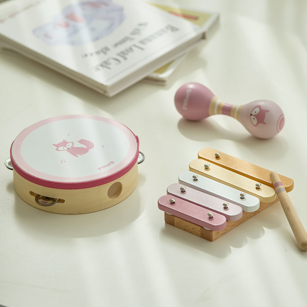 폴라비 유아 아기 원목 리듬 악기 놀이 세트 47,000원