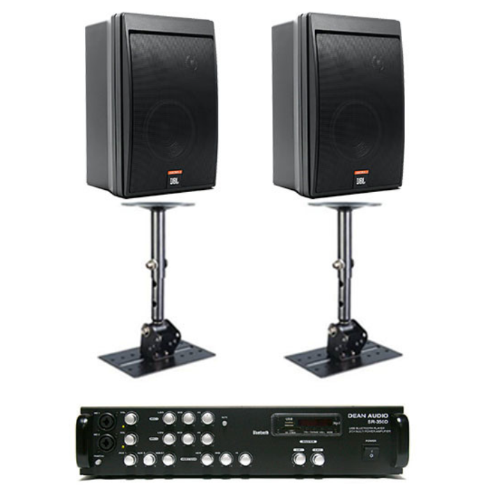 업소용 매장스피커/카페스피커 JBL CONTROL5 2통 브라켓포함/ SR-350D 앰프 720,000원