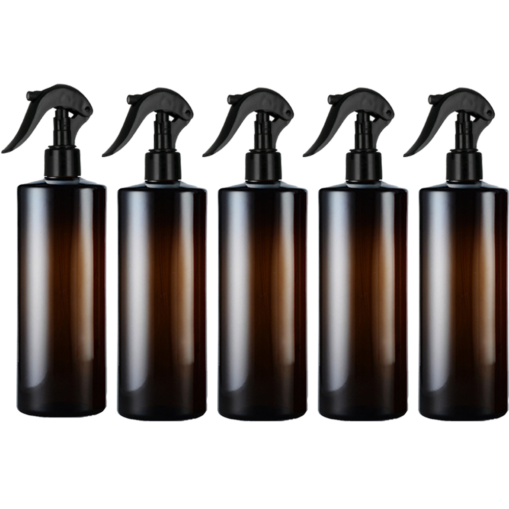 헤어 스프레이 분무 공병 500ml, 검정(캡) + 브라운(용기), 5개 7,200원