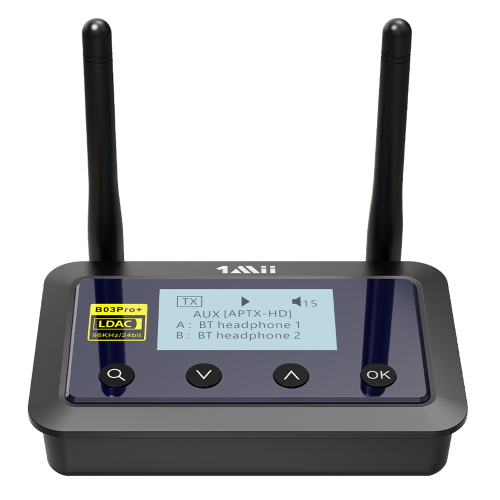 원미 LCD 장거리 블루투스 오디오 송수신기 DAC 허브, B03Pro+ 128,900원