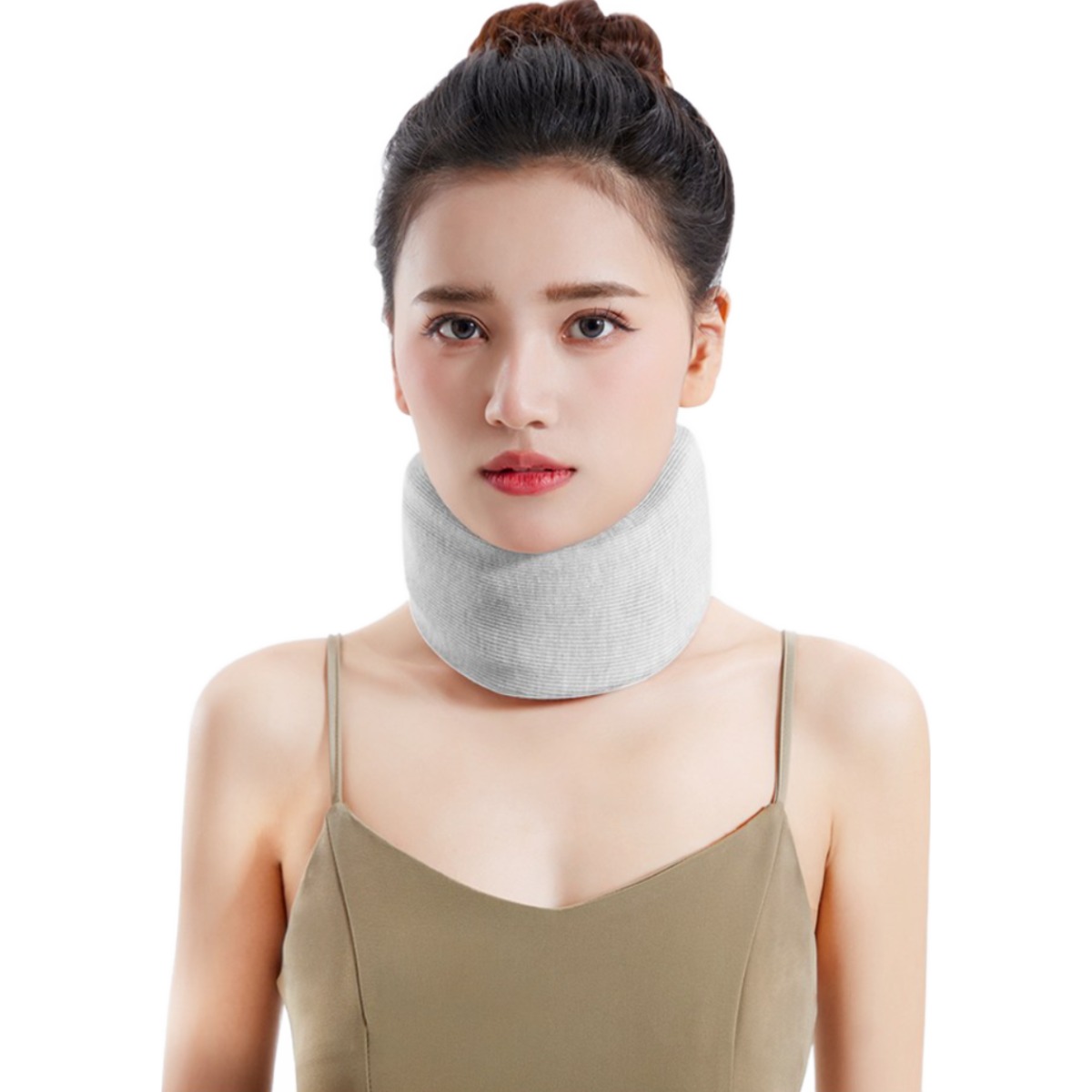 ISEGFLY 거북목 교정기 목 보호대 목디스크 교정기 목쿠션 자세교정 넥가드 목 스트레칭 기구, 1개 10,900원