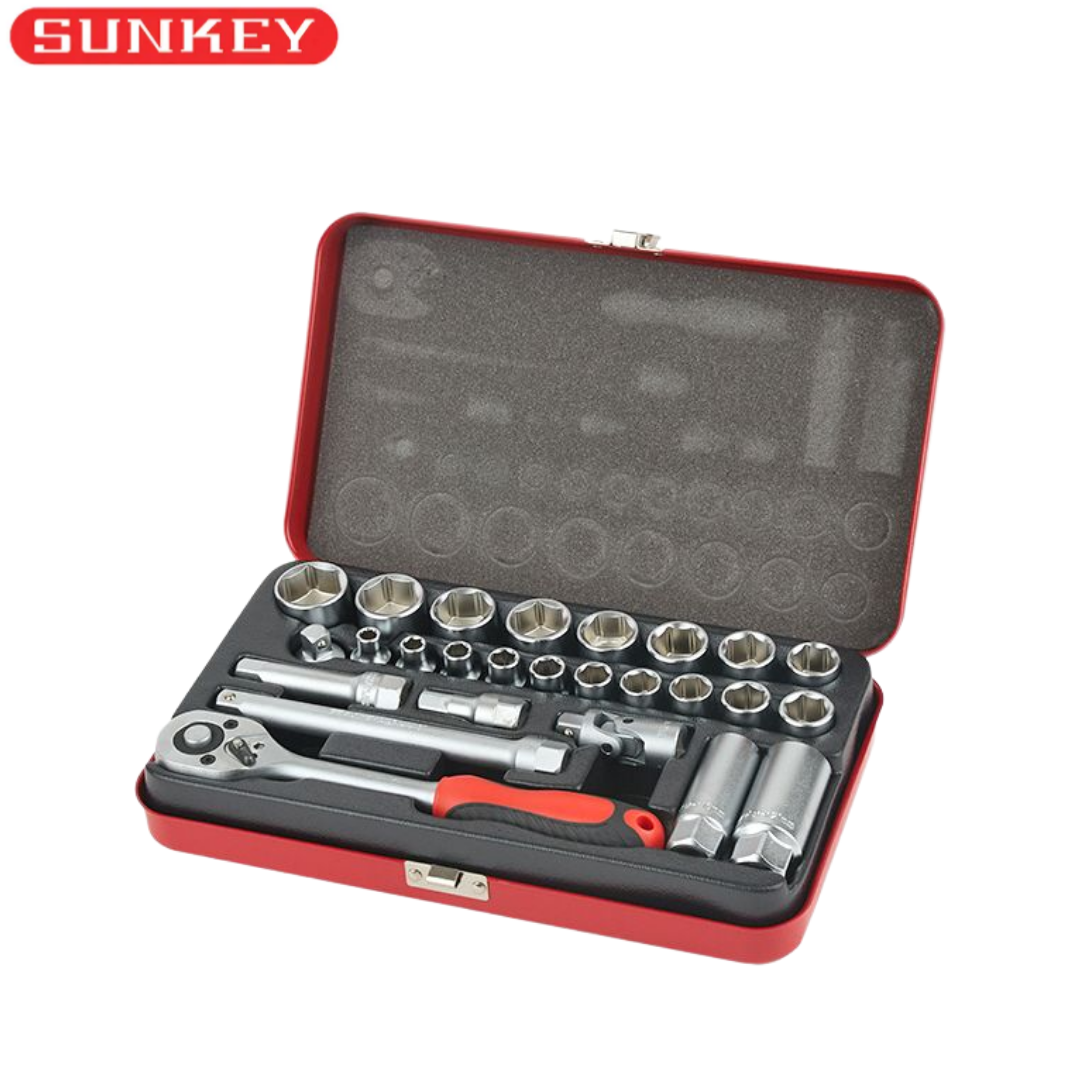 썬키 소켓렌치세트 SSR-12 3/8 복스알 깔깔이 복스 연결대 27PCS 65,010원
