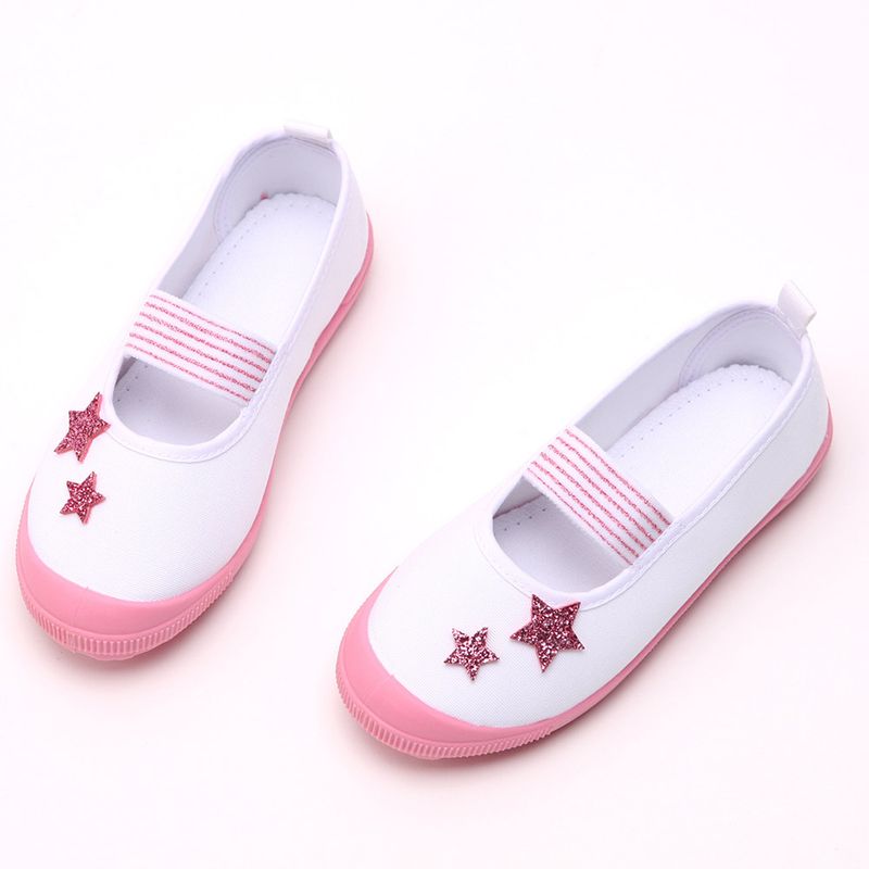 나린키즈 NR 반짝이별 반짝이 면실내화 핑크코 유아 아동 어린이 졸업행사 유치원행사 학생 기본 실내화 17,720원