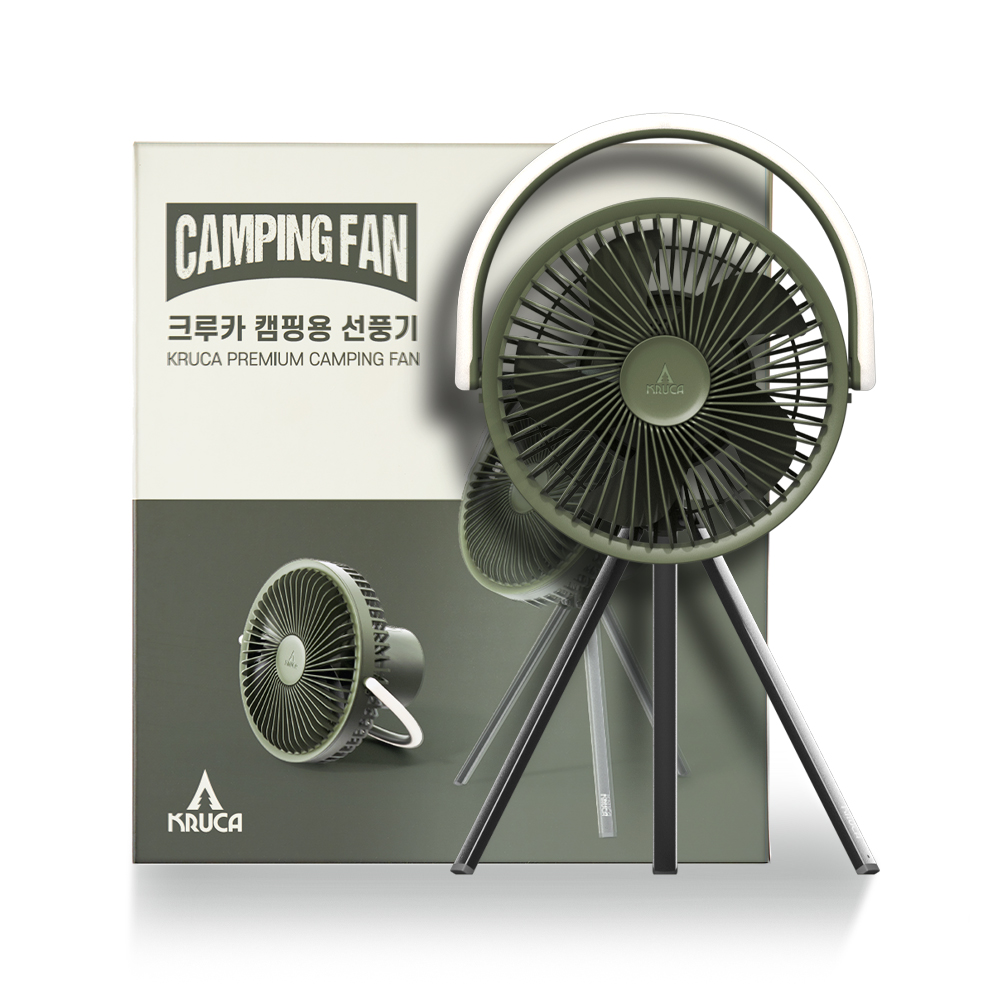 블루필 LED무드등 휴대용 무선 크루카 캠핑선풍기, BFN701, 단일상품 49,800원