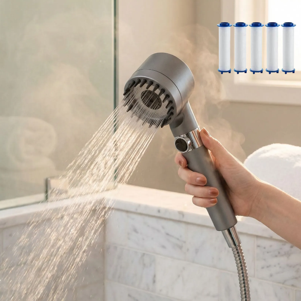 라피레인 수압상승샤워기헤드 고압필터 절수샤워헤드, 그레이, 1개 21,000원