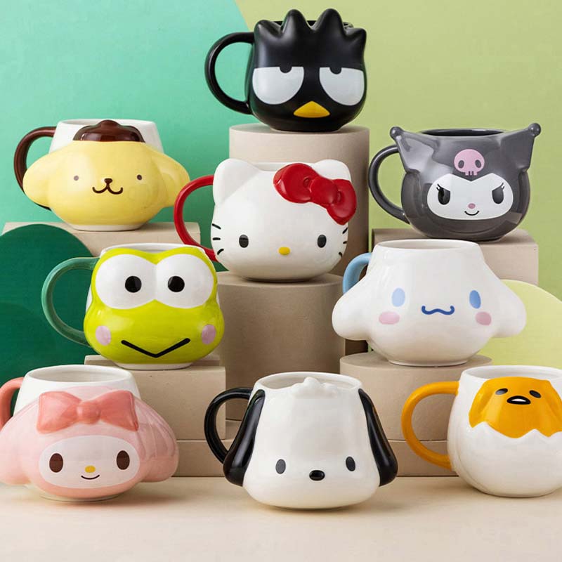 산리오 캐릭터 얼굴입체 머그컵 435ml 5가지캐릭터 17,860원