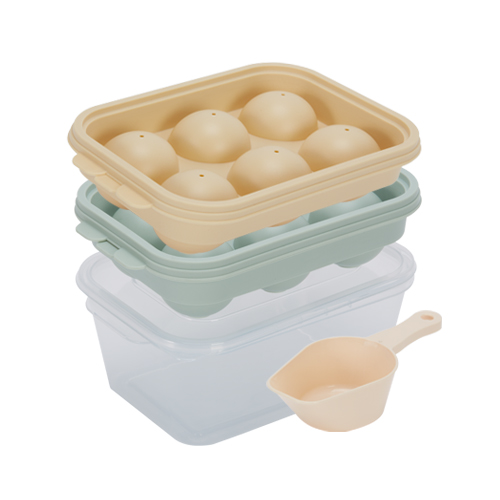 나누담 말랑 아이스볼 트레이 6구 2종 + 얼음통 + 스쿱 세트, 1개 9,900원