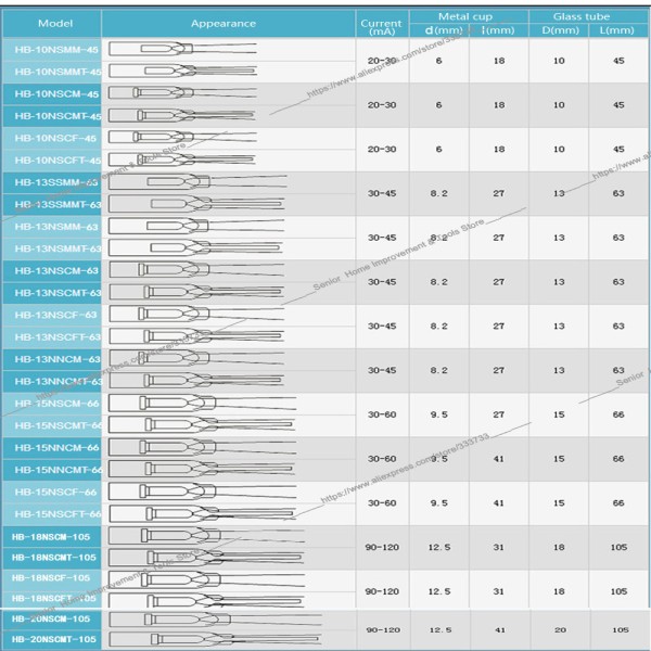 네온 전극 13mm 운모 도자기 반지 50 짝/몫 사인 액세서리 108,500원