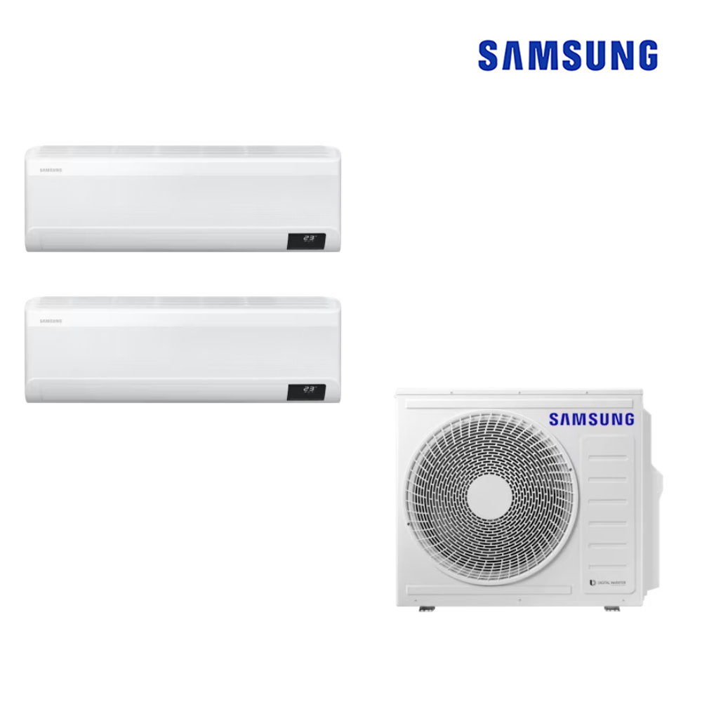 삼성 1등급 무풍 벽걸이 에어컨 올인원 2in1 조합형 6평/8평/10평/13평/15평/23평 ND, 매립배관형, 8평+13평 1,770,000원
