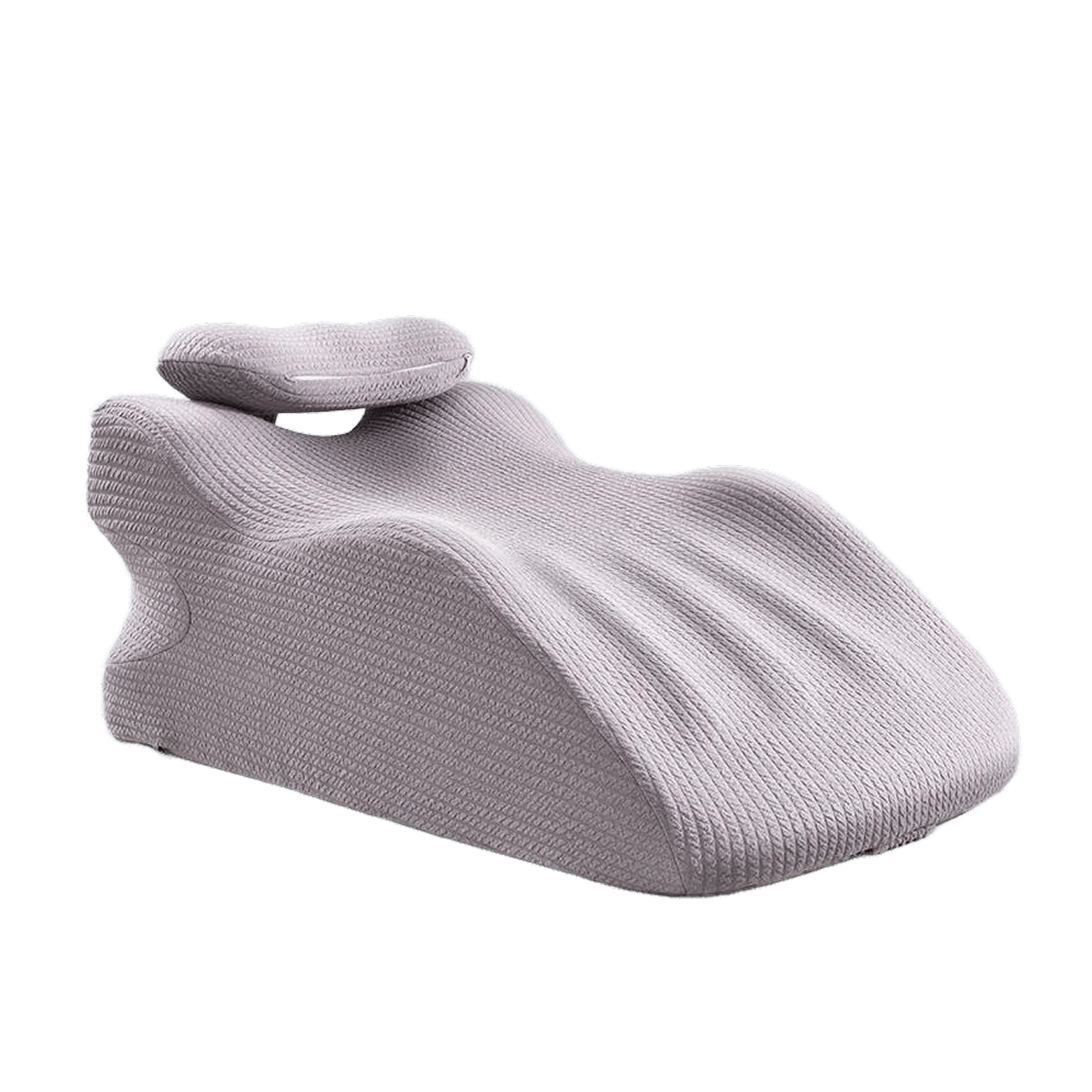 다기능 등쿠션 경추 베개 목편한 메모리폼 엎드려자는 베개 세트, 1개, 연회색A 84,900원