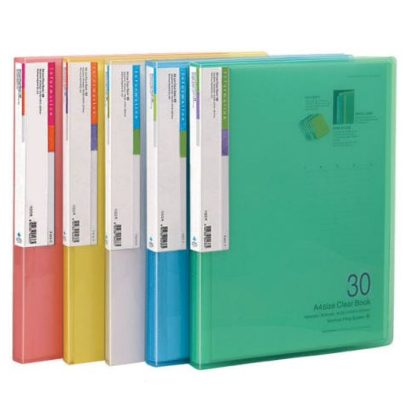 인터탑 문화산업 고투명 클리어파일 30매 F422-7 10개팩 47,700원