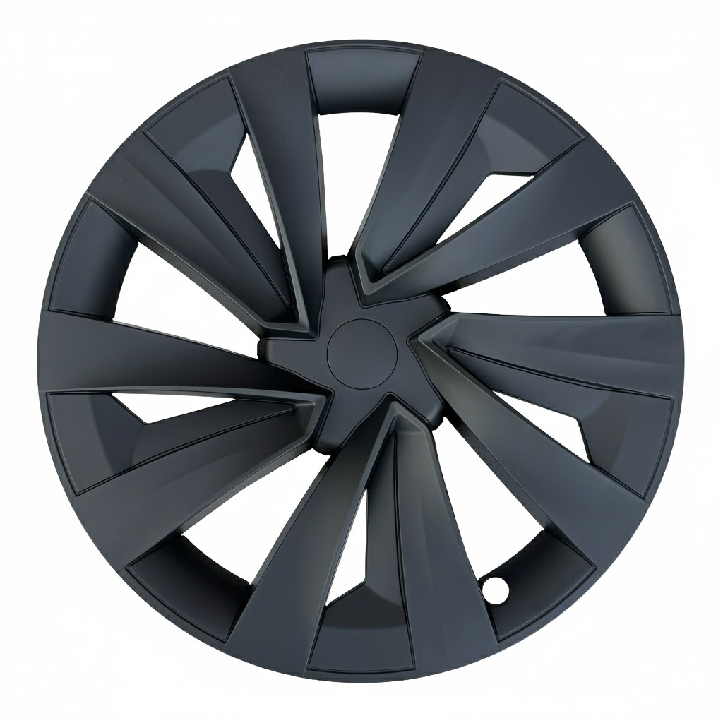 하루템 테슬라 모델 Y 주니퍼 휠커버 휠 허브캡 19인치 림 보호 커버 세트 튜닝 키트, 무광블랙/휠커버 4개, 1세트 75,900원