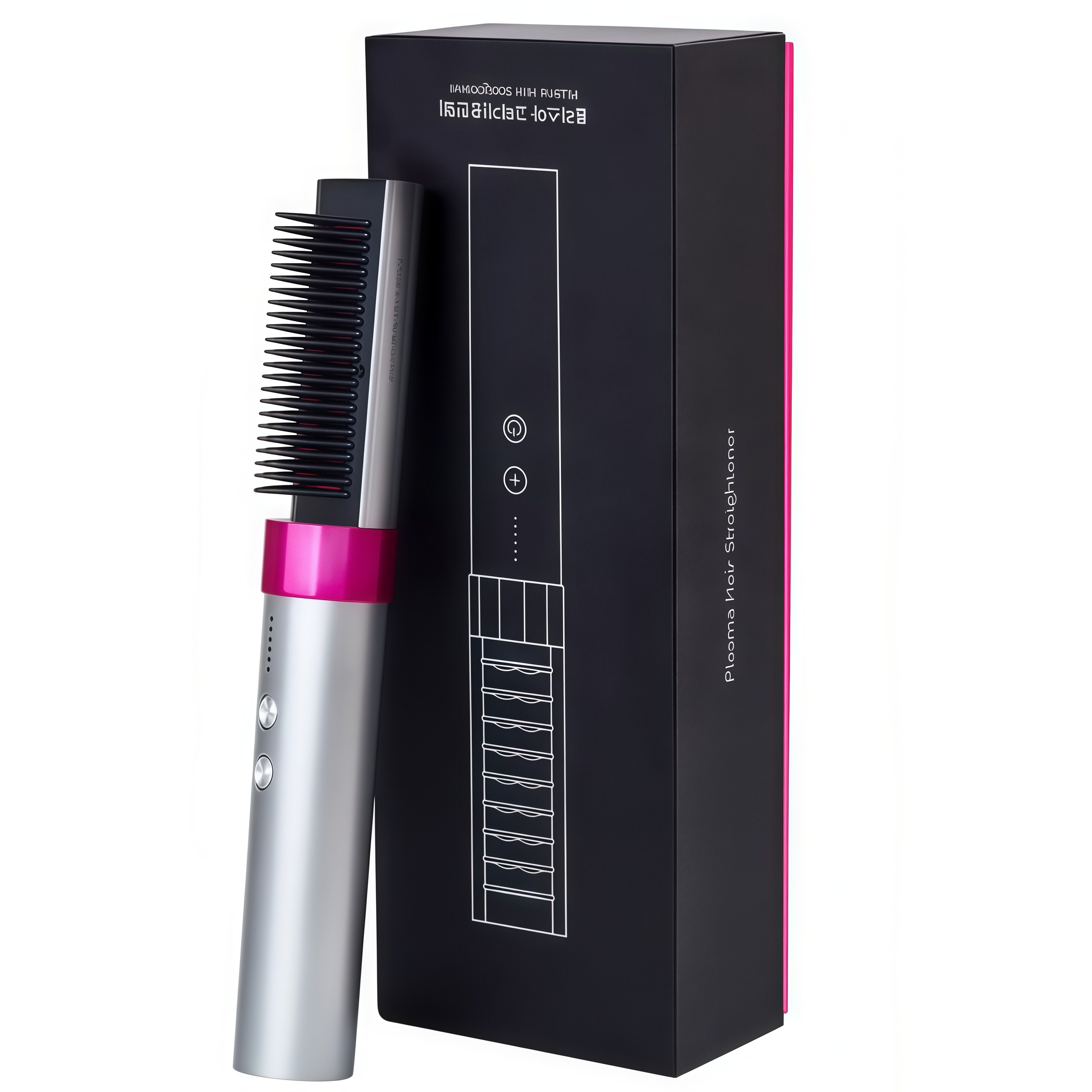 2026년 업그레이드버전 특허 플라스마 모발 케어 무선고데기 매직 빗, K28, 은보라색 89,000원