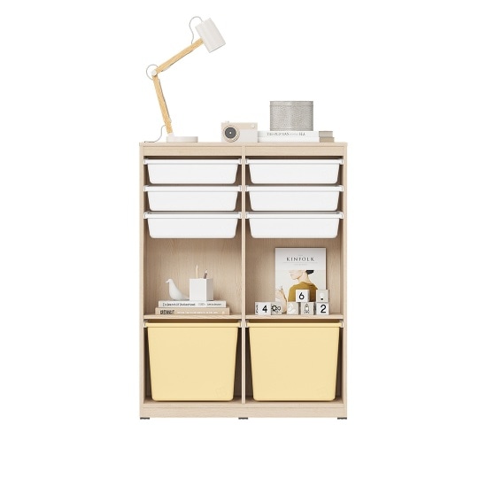 한샘 샘키즈 1단 미니박스 수납책장 870 크림옐로우 157,940원