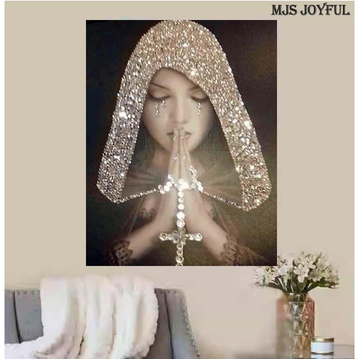 엠제이에스 명화그리기 50x40cm (캔버스형) DIY 유화 세트, KK01 - 여인의 기도, 1개 15,450원