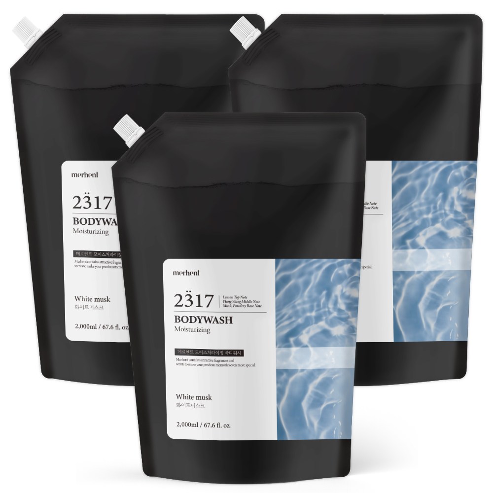 메르헨트 모이스처라이징 바디워시 화이트머스크향 리필 27,900원