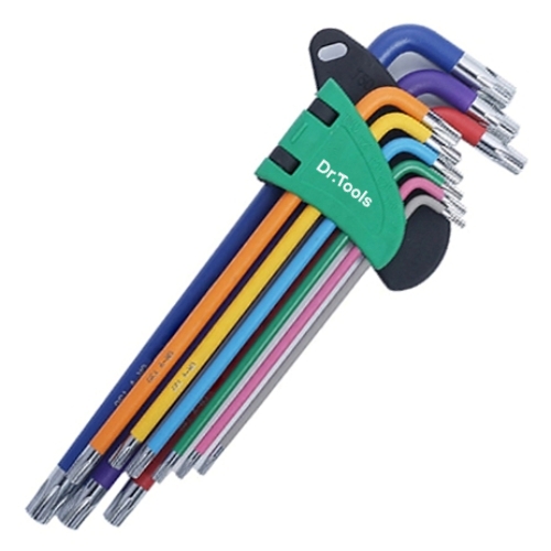 Dr.Tools 다목적 공업급 크롬 바나듐 스틸 컬러 육각 렌치세트 11,200원
