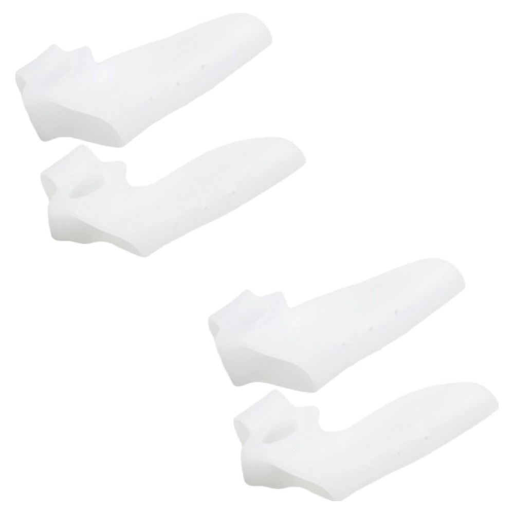 포근상점 실리콘 엄지발가락 보호 벌리기 발가락 끼우개 화이트, 4개 6,260원