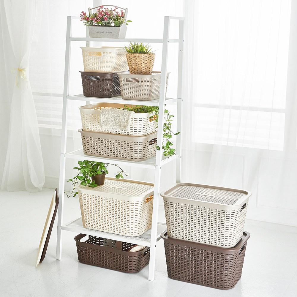 할메이드 팬트리 수납 바스켓 정리 수납함 라탄 바구니 10,500원